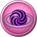 Galaxy Swirl icon in roll the world